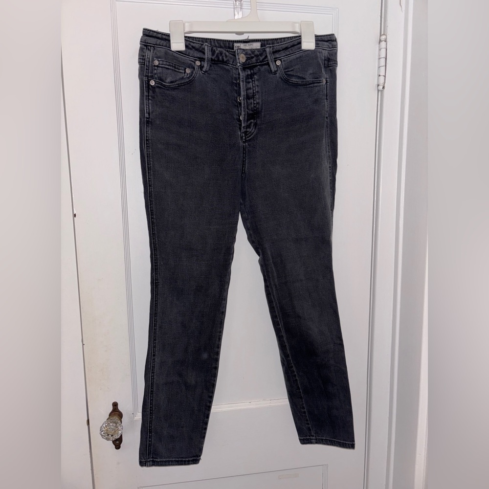 Free People Charcoal Skinny Jeans